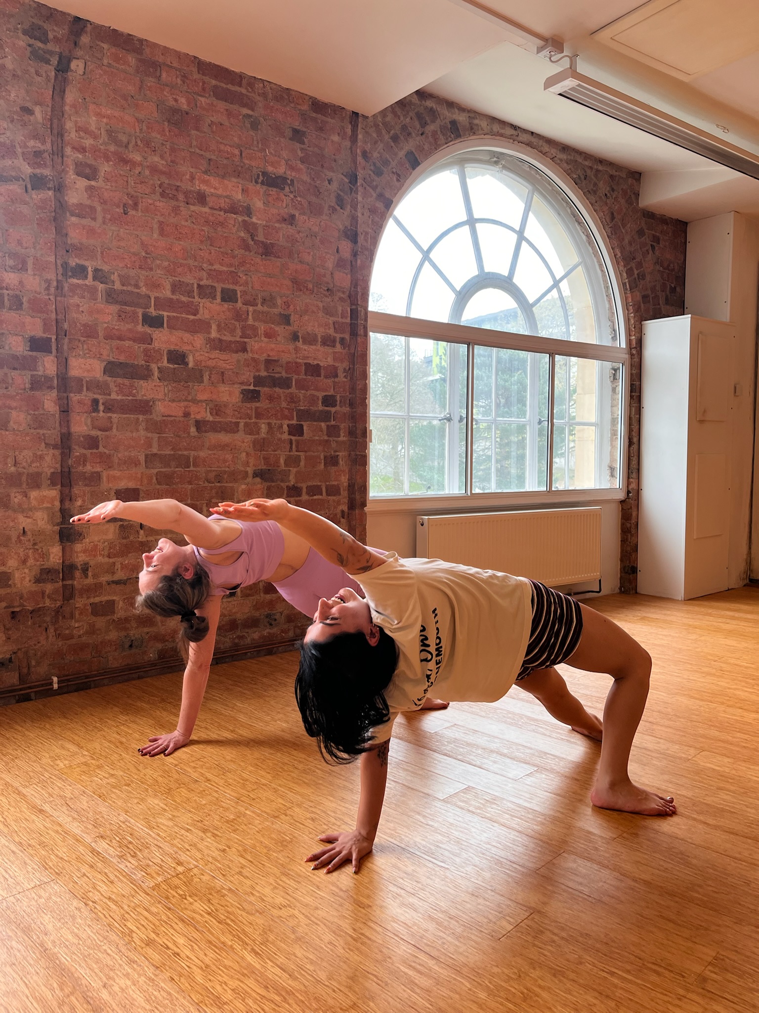 Yoga buddies